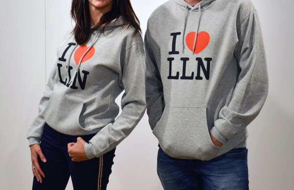 Sweat-shirt "I love LLN"
