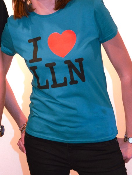 T-shirt "I love LLN" for women