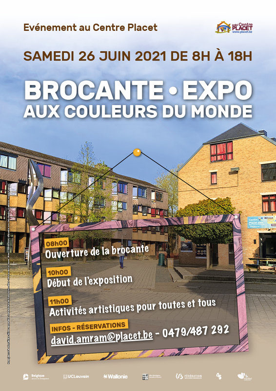 BROCANTE EXPO "AUX COULEURS DU MONDE" — Ottignies